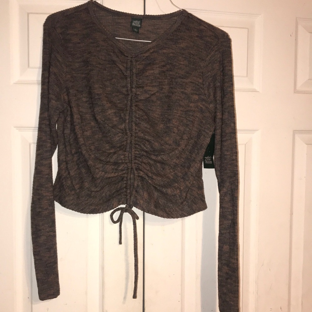 NWT Juniors Wild Fable Ribbed Top
